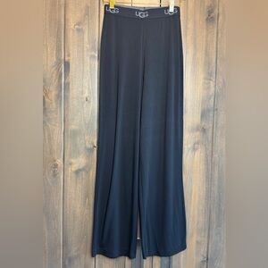 UGG Britta Flowy Pants Pull On Soft Wide Leg Loungewear Womens Size XS Black
